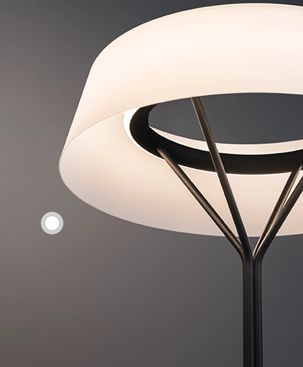 Vibia Торшер Lily от Vibia — в интерьере