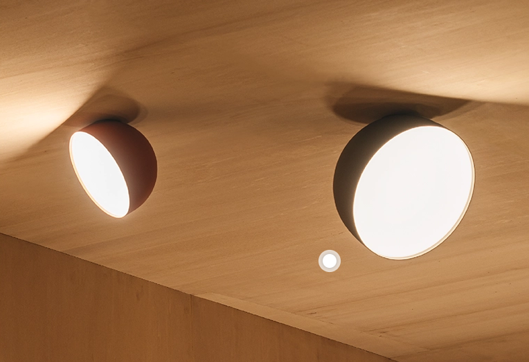 Vibia Потолочный светильник Plusminus solo от Vibia — в интерьере