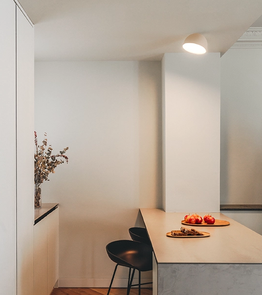 Vibia Потолочный светильник Plusminus solo от Vibia — в интерьере