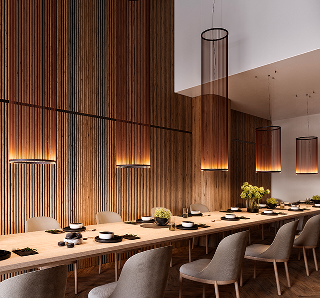 Vibia Подвесной светильник Array от Vibia — в интерьере