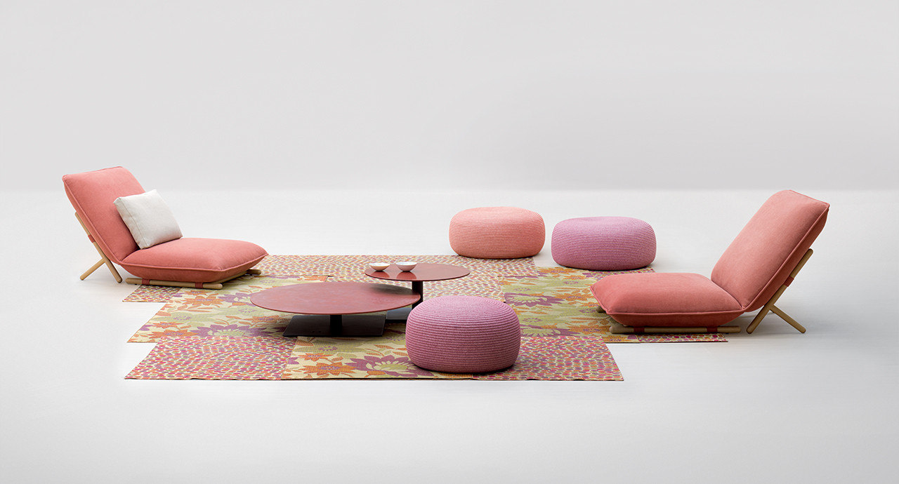 Paola Lenti Кресло-шезлонг Hiro от Paola Lenti — в интерьере