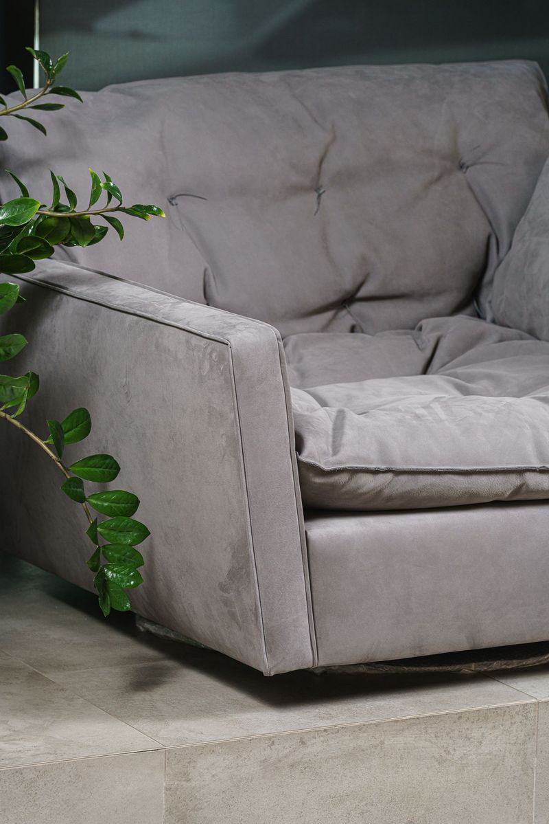 Baxter Кресло Sorrento Kashmir Plomb от Baxter — в интерьере