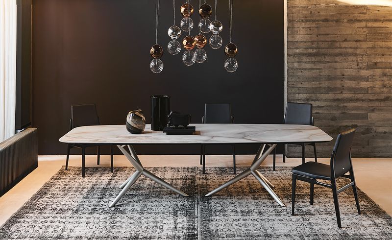Cattelan Italia Стол Atlantis Crystalart / Keramik от Cattelan Italia — в интерьере