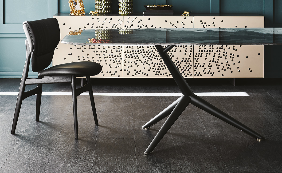 Cattelan Italia Стол Atlantis Crystalart / Keramik от Cattelan Italia — в интерьере