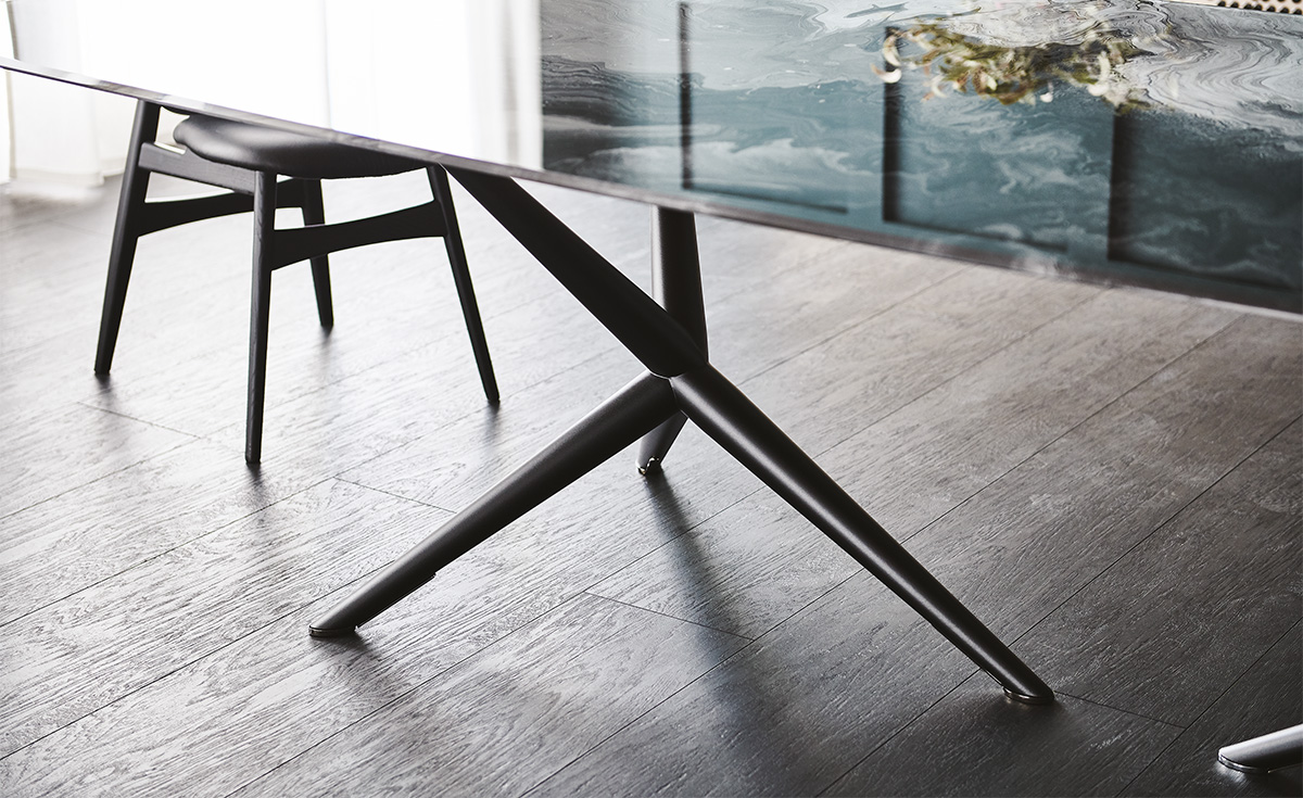 Cattelan Italia Стол Atlantis Crystalart / Keramik от Cattelan Italia — в интерьере