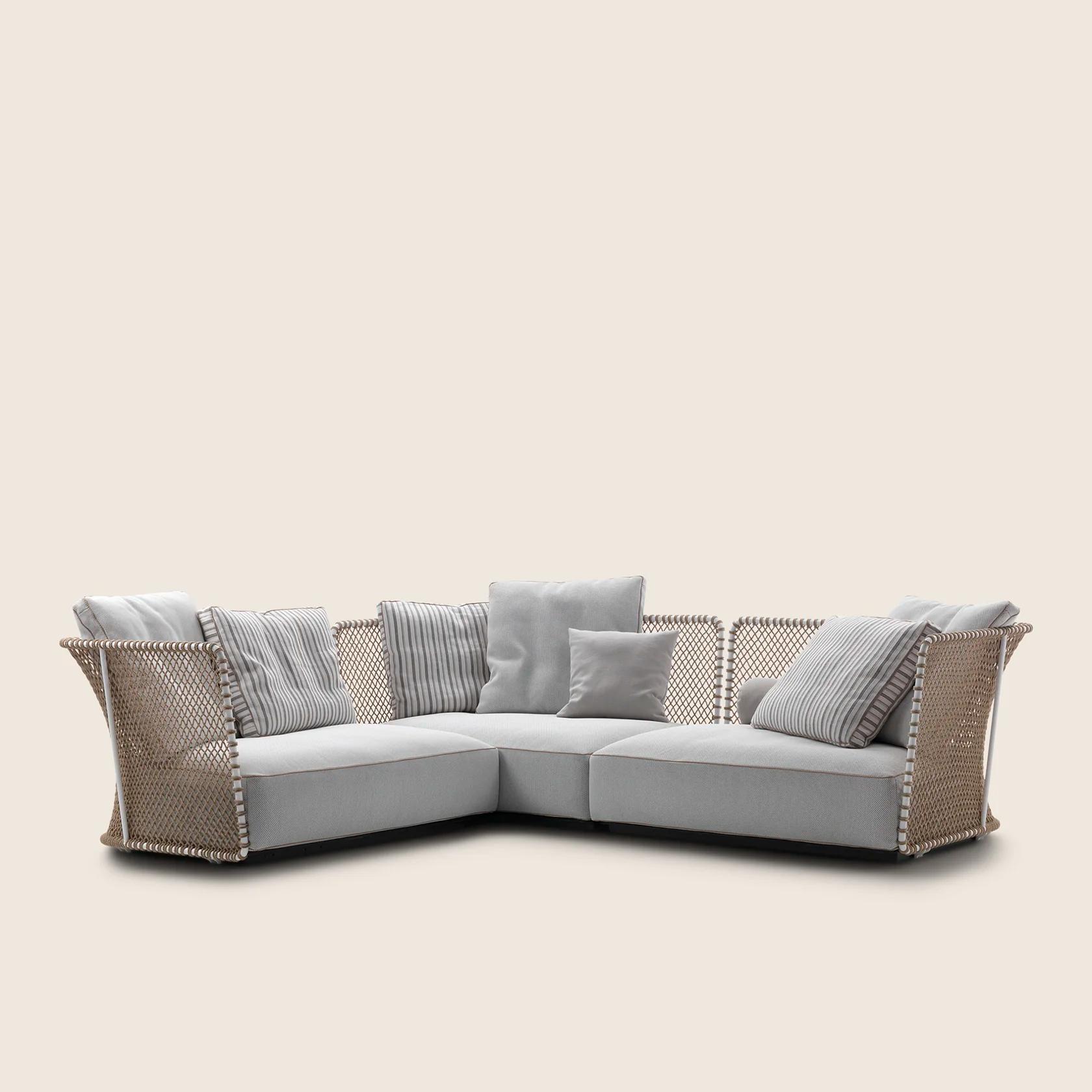 Flexform Уличный диван Oasis от Flexform — в интерьере