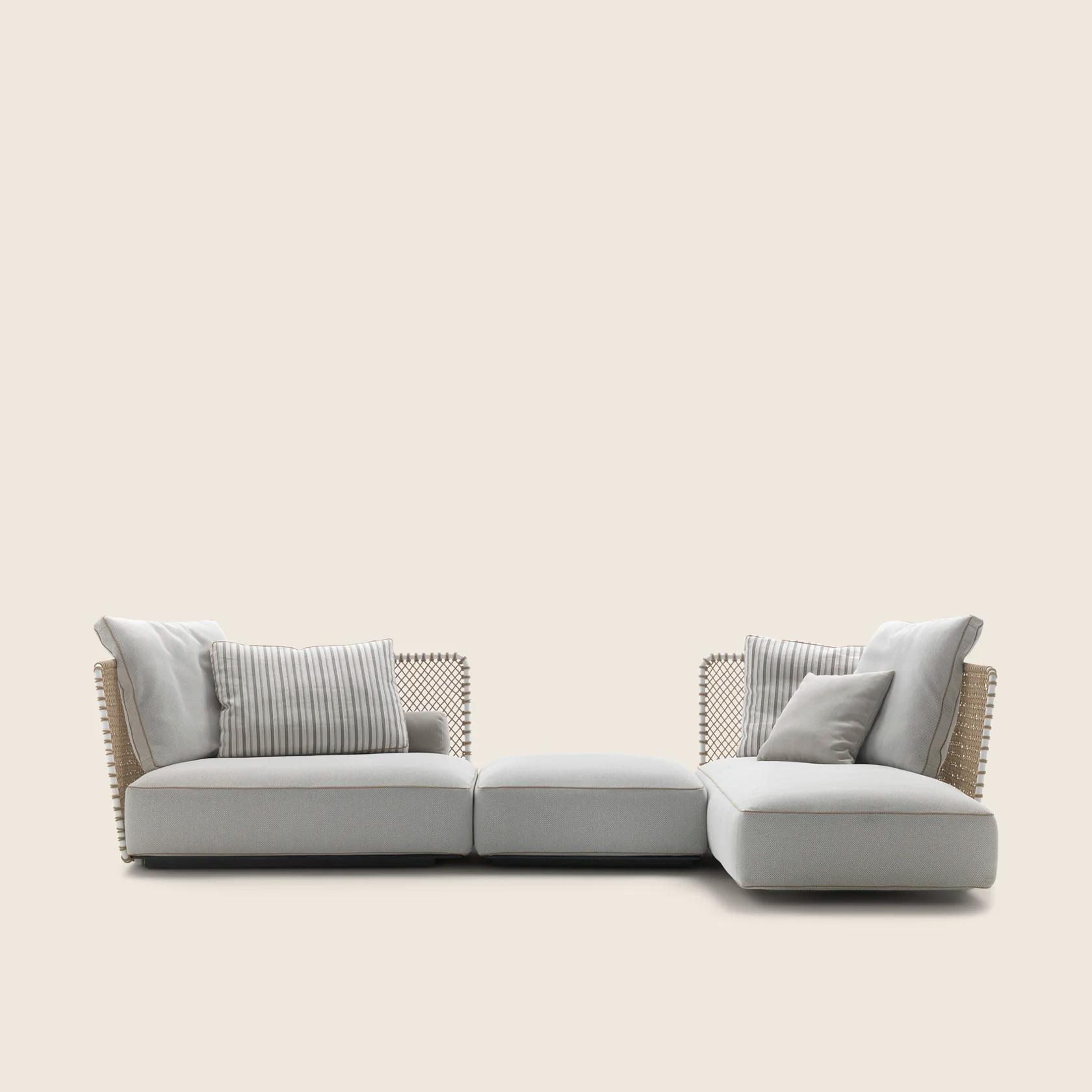 Flexform Уличный диван Oasis от Flexform — в интерьере