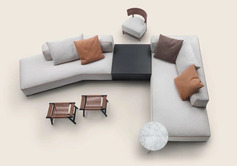 Flexform Журнальный столик Perry от Flexform — в интерьере
