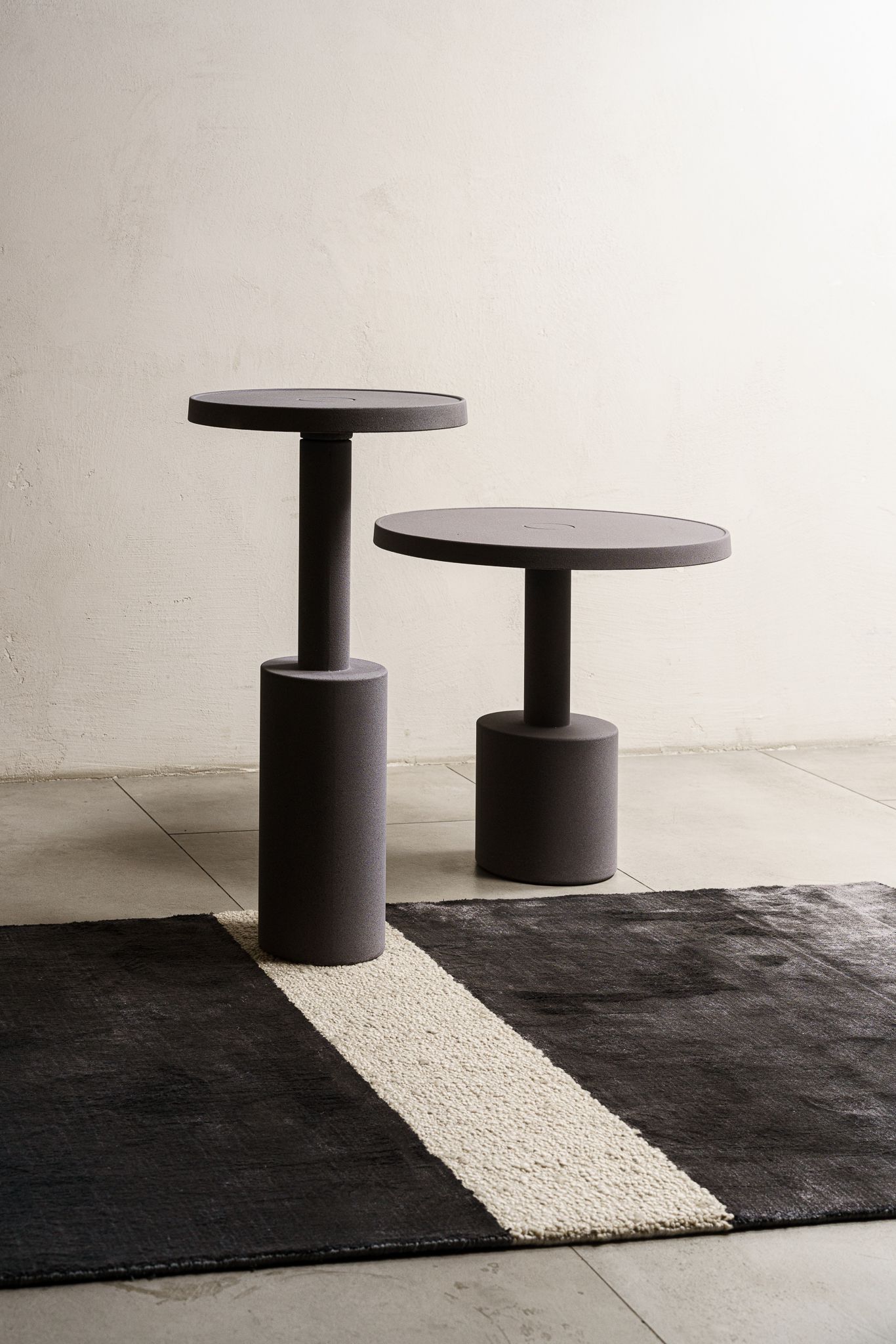 Baxter Ковер Terai B Charcoal Base /Nuage Decoratio от Baxter — в интерьере