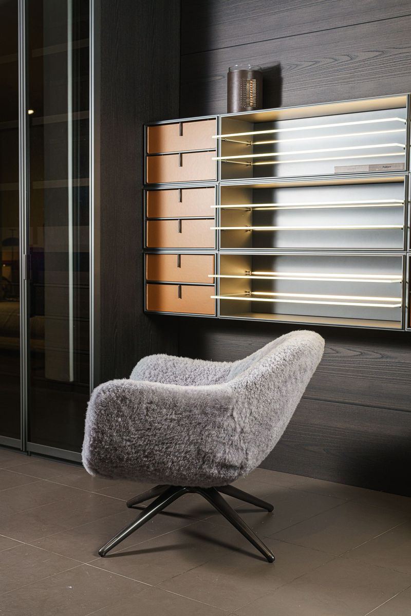 Poliform Кресло Mad Cachemire Grigio от Poliform