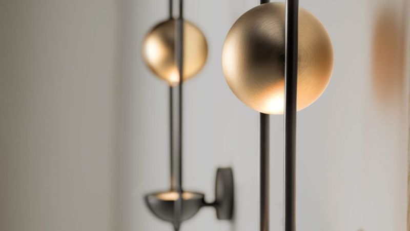 Masiero Бра Luppiter A1 Metal Sphere от Masiero