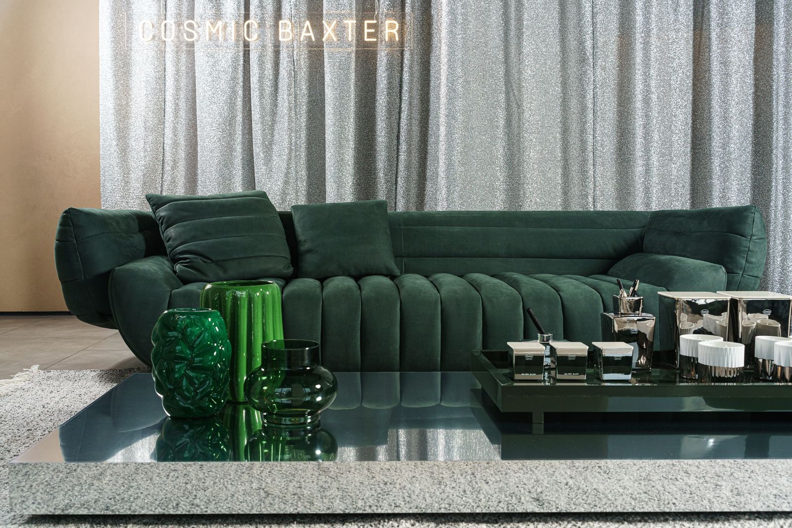 Baxter Диван Tactile Nabuck Wood от Baxter — в интерьере