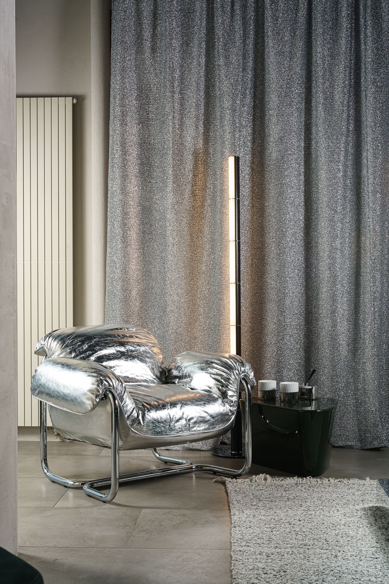 Baxter Кресло So Good Leather Silver от Baxter — в интерьере