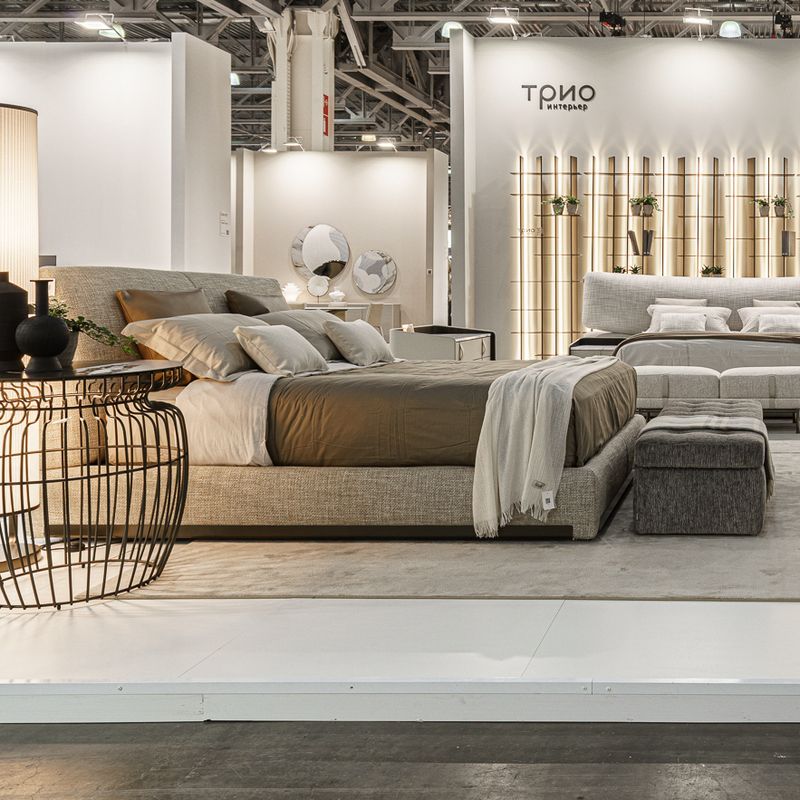 Flou Кровать AtelierM 180 983 Cosmo от Flou — в интерьере