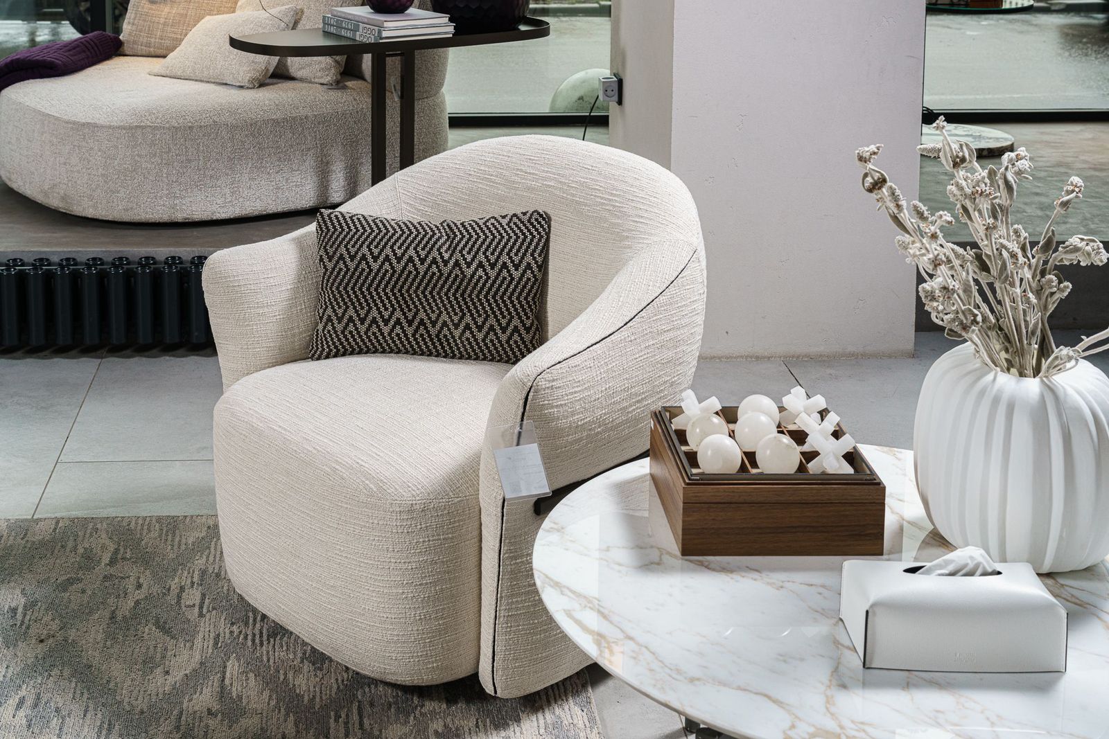 Flou Кресло Madame Butterfly Morgan 902 от Flou — в интерьере