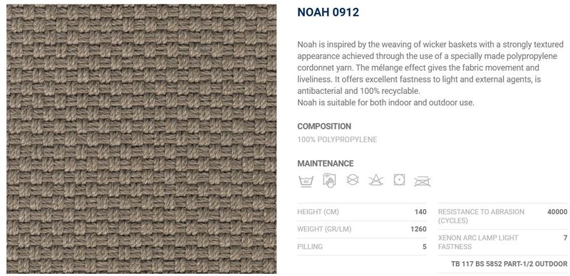 Flou Декоративная подушка Outdoor 35*50 912 Noah от Flou