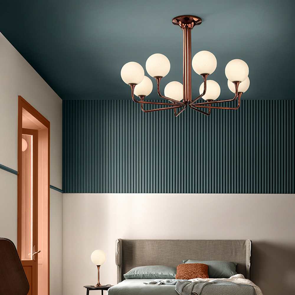 Masiero Люстра Tee Soffitto Circolare от Masiero — в интерьере