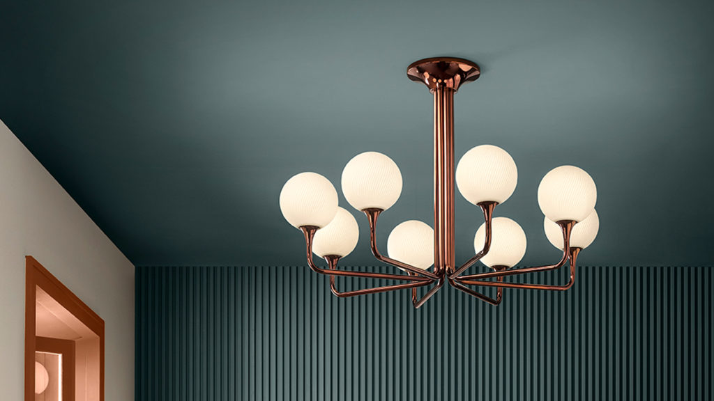 Masiero Люстра Tee Soffitto Circolare от Masiero — в интерьере