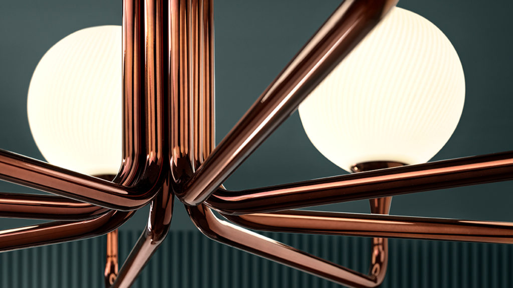 Masiero Люстра Tee Soffitto Circolare от Masiero — в интерьере