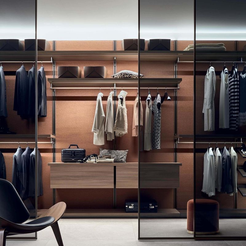Rimadesio Гардеробная Dress Bold от Rimadesio — в интерьере