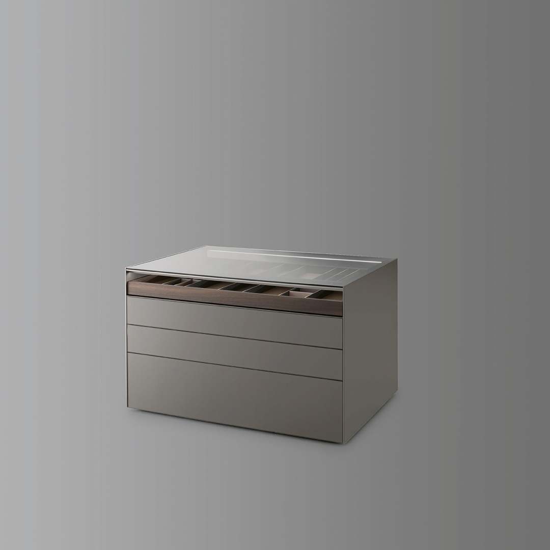 Rimadesio Остров в гардеробную Altair/ Altair Slim от Rimadesio — в интерьере