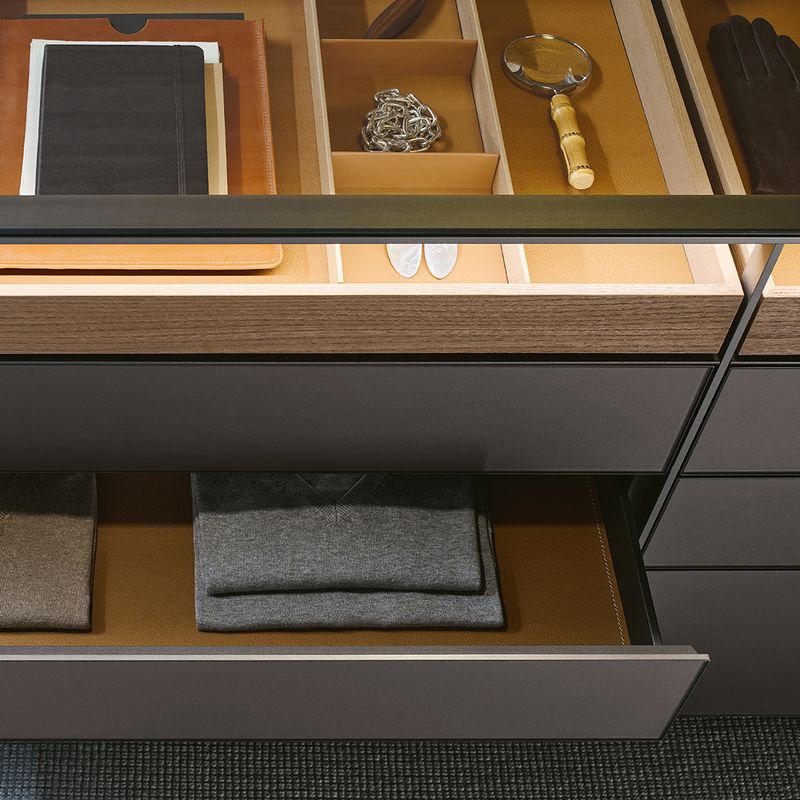 Rimadesio Остров в гардеробную Altair/ Altair Slim от Rimadesio — в интерьере