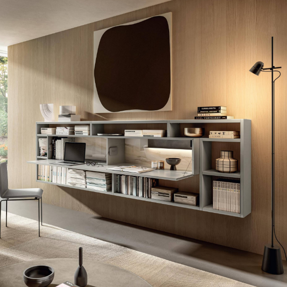 Lago Стеллаж/библиотека Space Saving от Lago — в интерьере