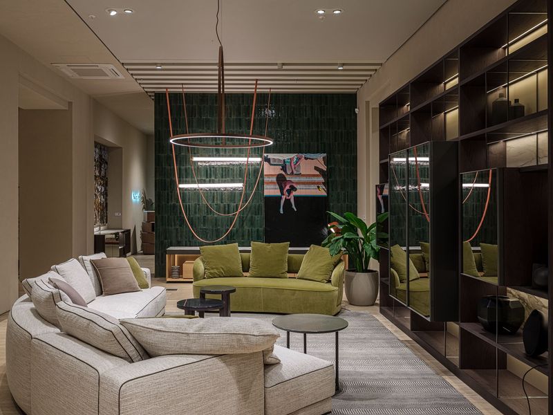 Molteni&C Диван Lucio от Molteni & C — в интерьере