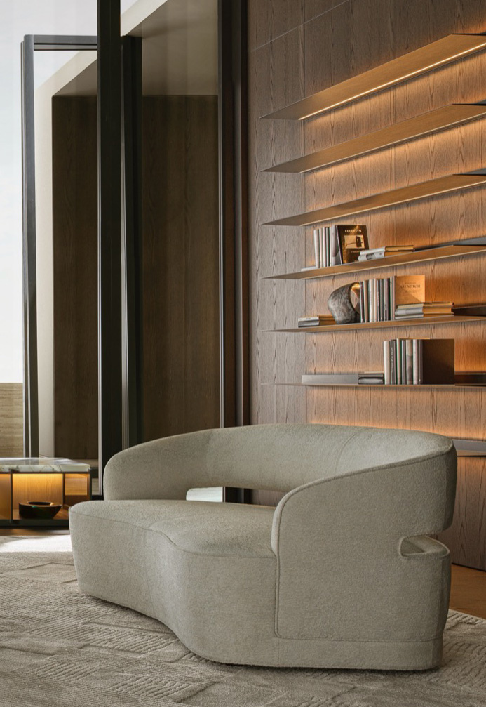 Molteni&C Диван Lucio от Molteni & C — в интерьере