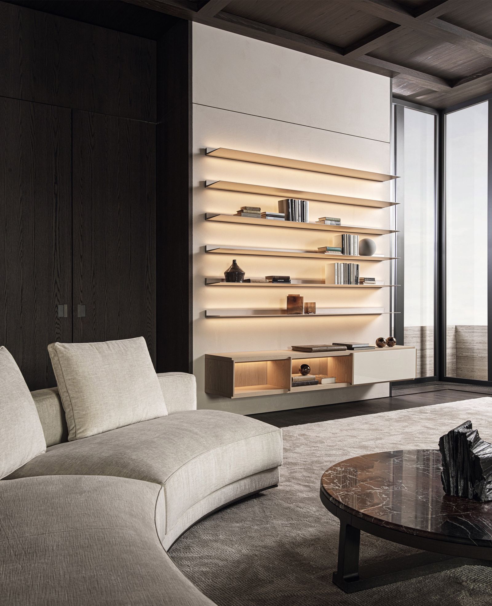 Molteni&C Комод Logos от Molteni & C — в интерьере