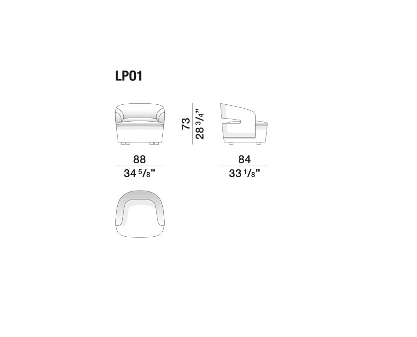 Molteni&C Кресло Lucio от Molteni & C