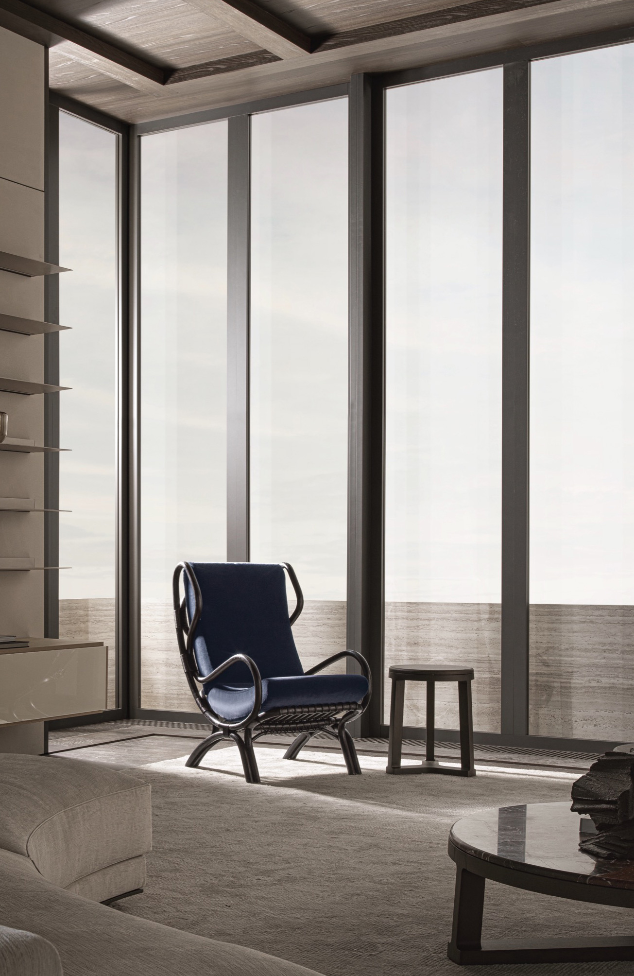 Molteni&C Кресло Continuum D.163.7 от Molteni & C — в интерьере