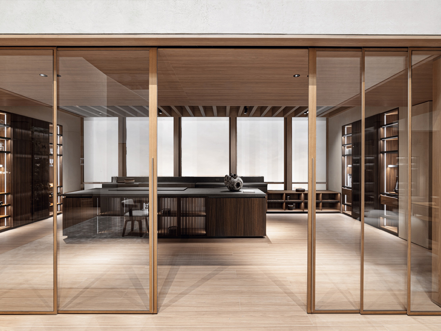 Molteni&C Межкомнатные двери Sincro от Molteni & C — в интерьере