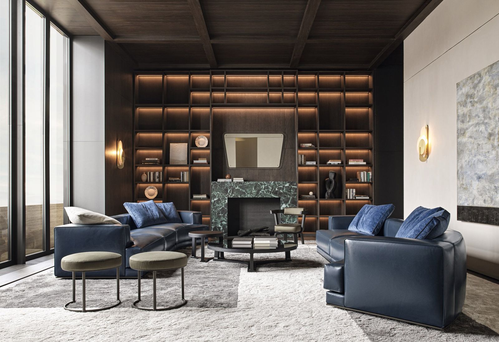 Molteni&C Стенка 505 UP System от Molteni & C — в интерьере