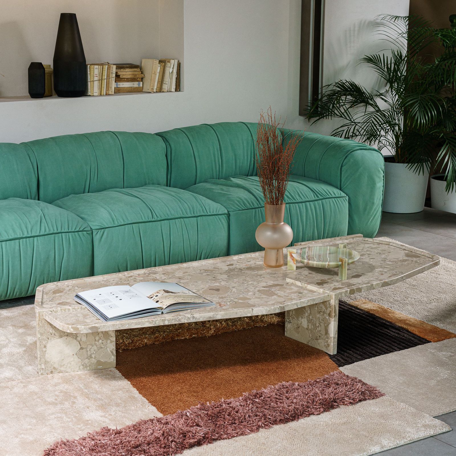 Baxter Журнальный столик Lana Wildflower marble от Baxter — в интерьере