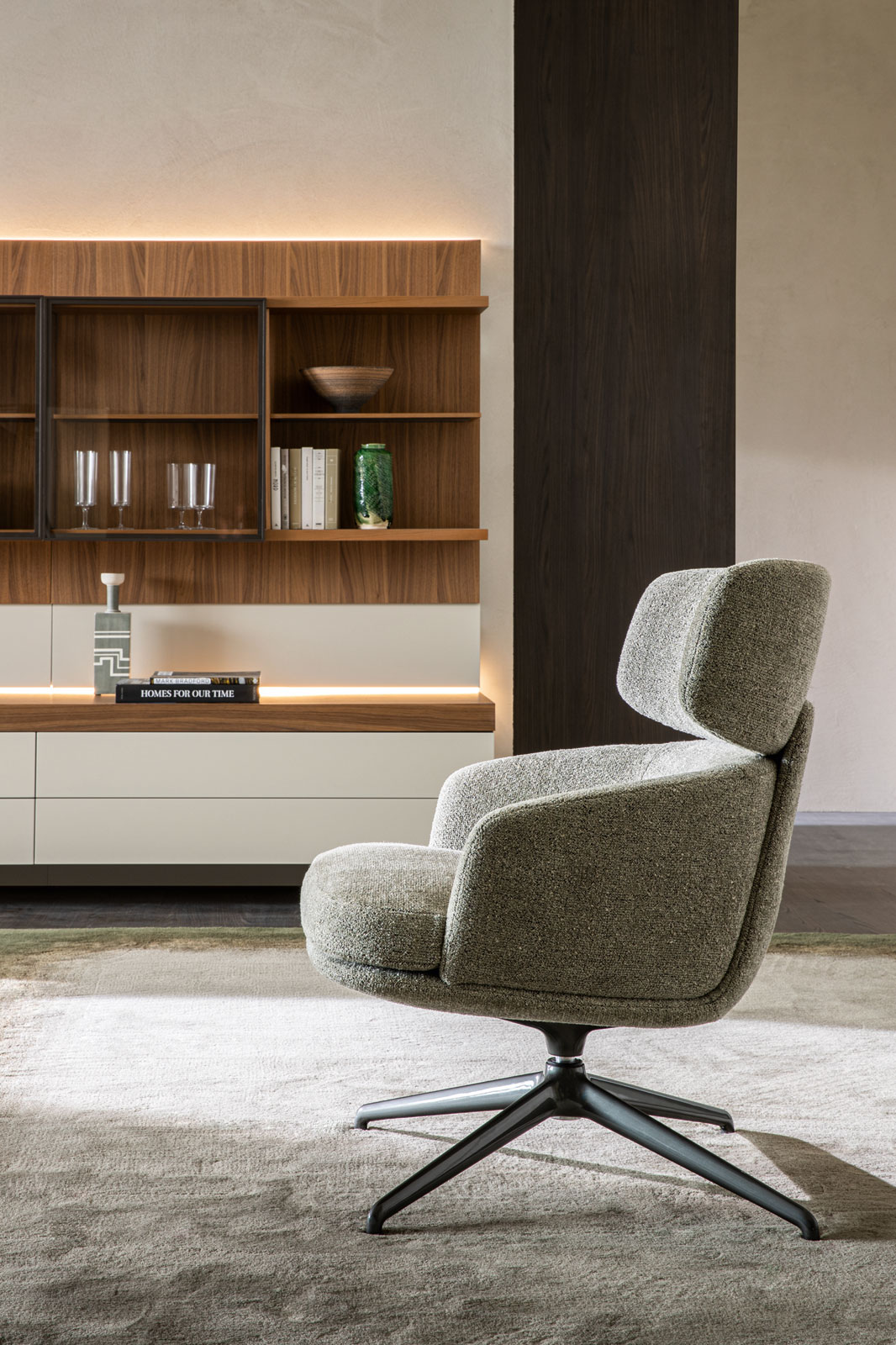 Molteni&C Кресло Piccadilly от Molteni & C — в интерьере