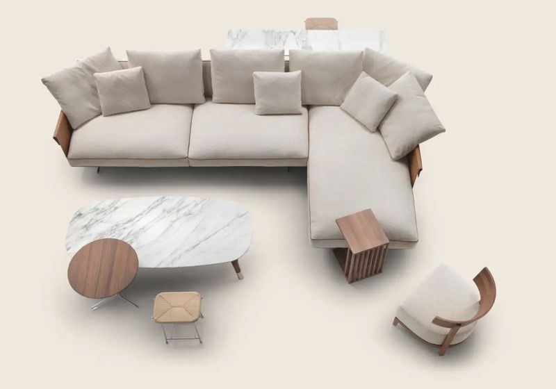 Flexform Модульный диван Bretton от Flexform