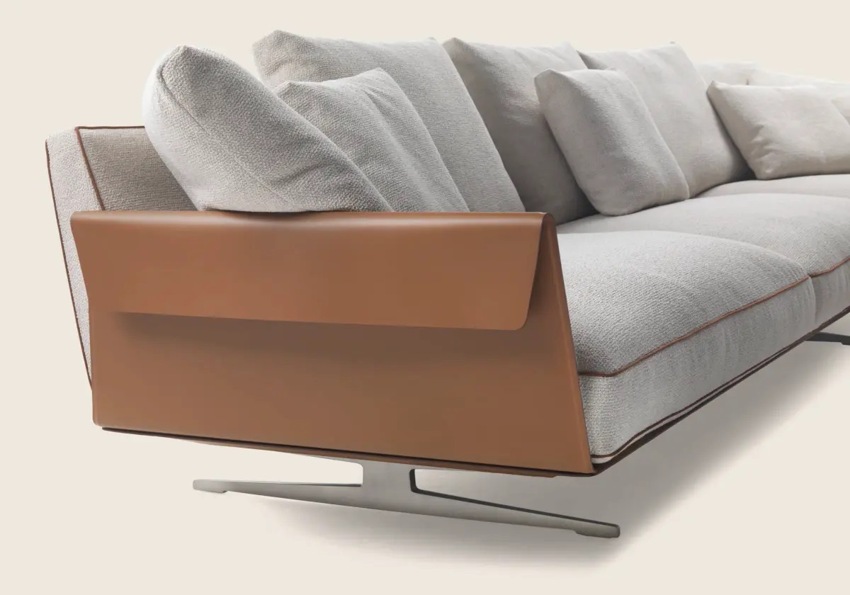 Flexform Модульный диван Bretton от Flexform — в интерьере