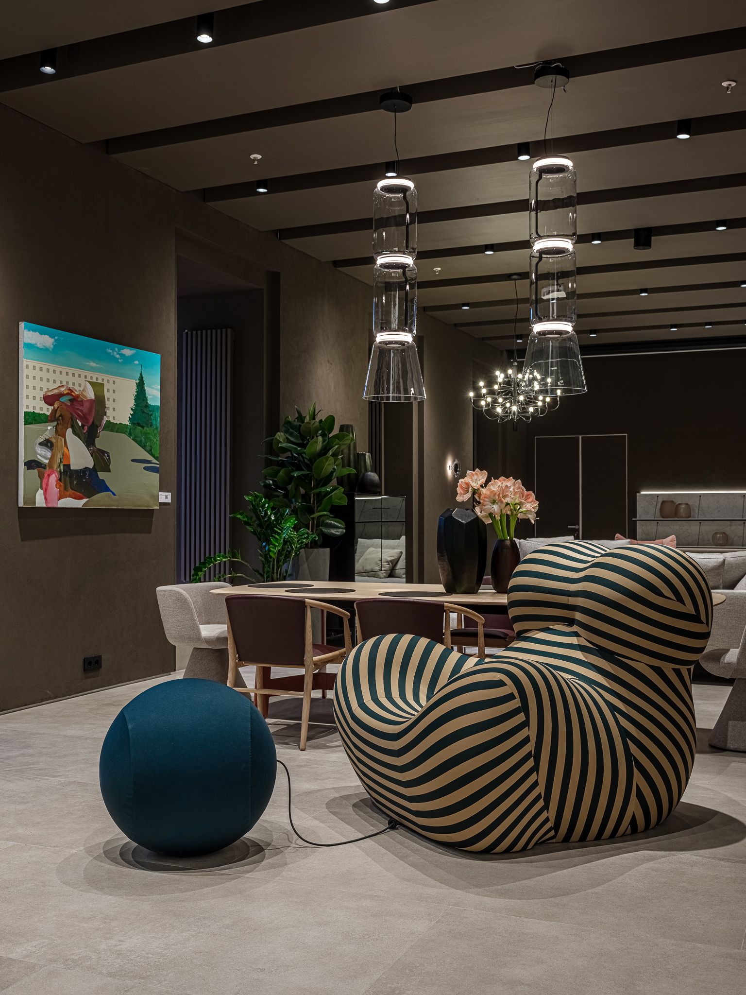 B&B Italia Кресло Up 50 Soara 140/420 от B&B Italia — в интерьере