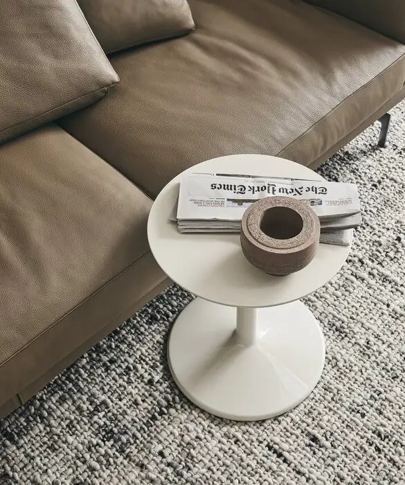 B&B Italia Журнальный столик Spool Bianco lucido от B&B Italia — в интерьере