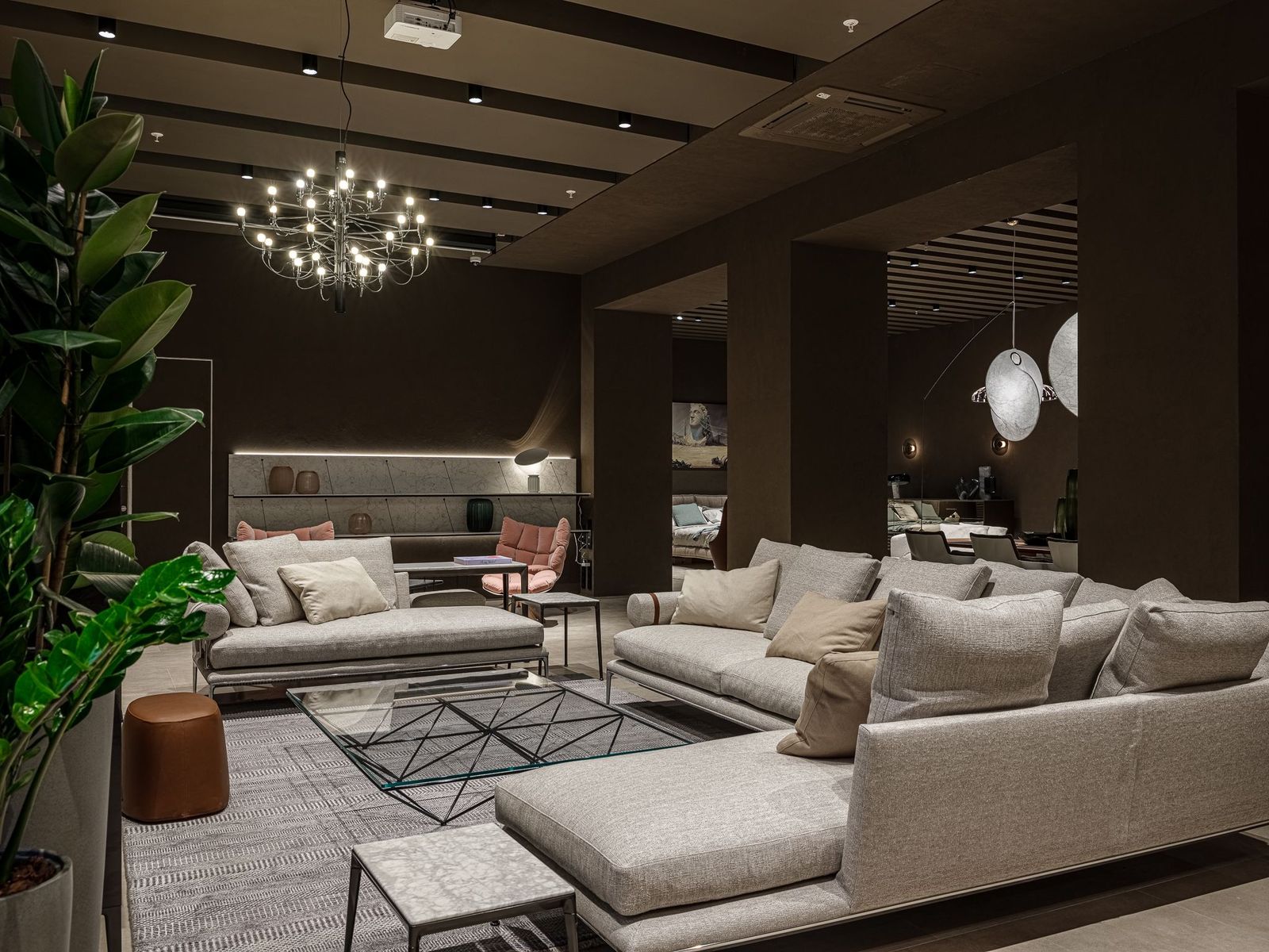 B&B Italia Угловой диван B&B Atoll Soft от B&B Italia — в интерьере