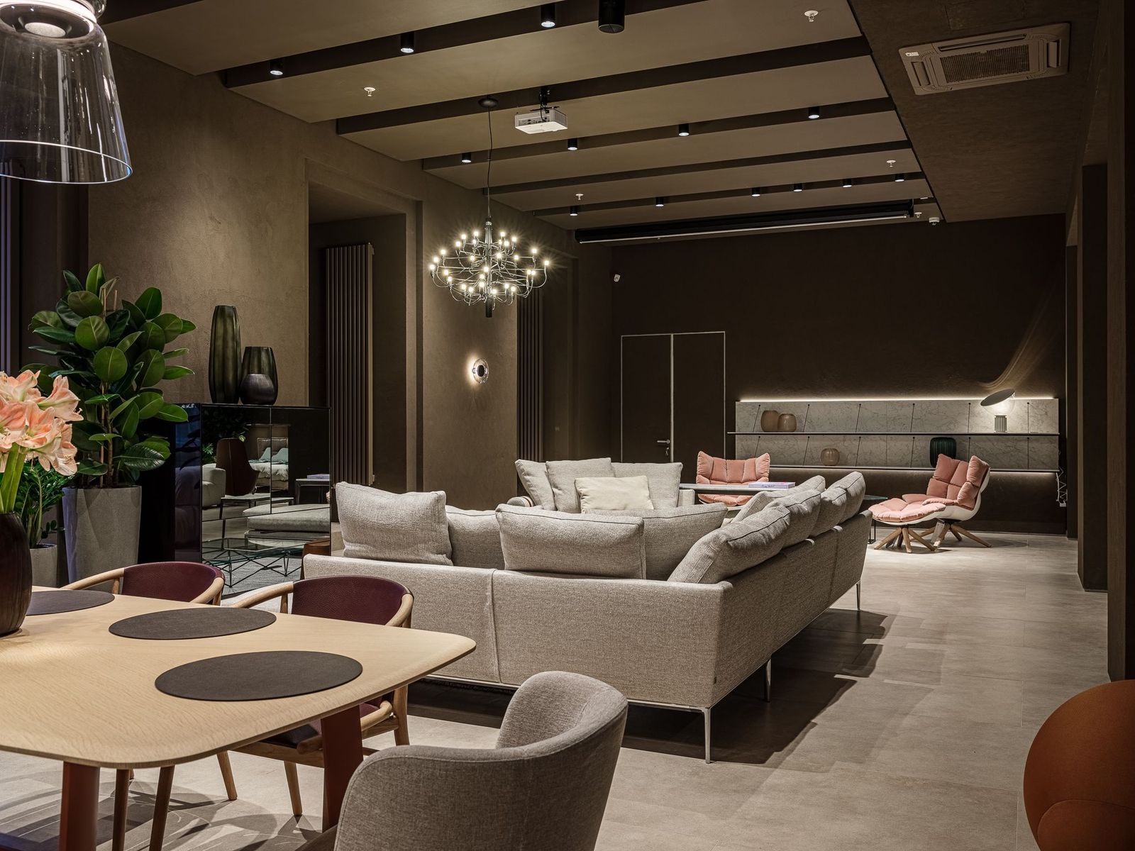 B&B Italia Угловой диван B&B Atoll Soft от B&B Italia — в интерьере