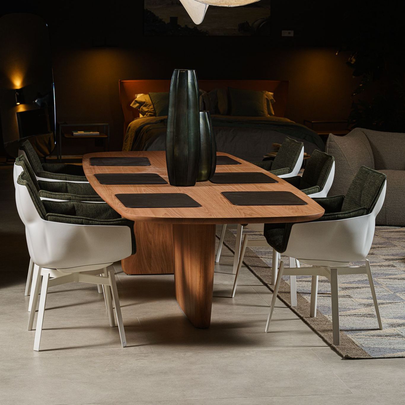 B&B Italia Стол Tobi-Ishi wood от B&B Italia — в интерьере