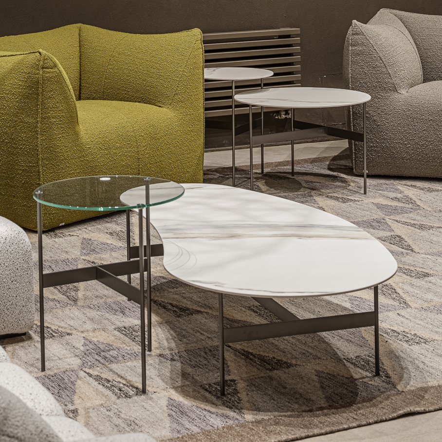 B&B Italia Столик Glass Top Formiche FR42 от B&B Italia — в интерьере