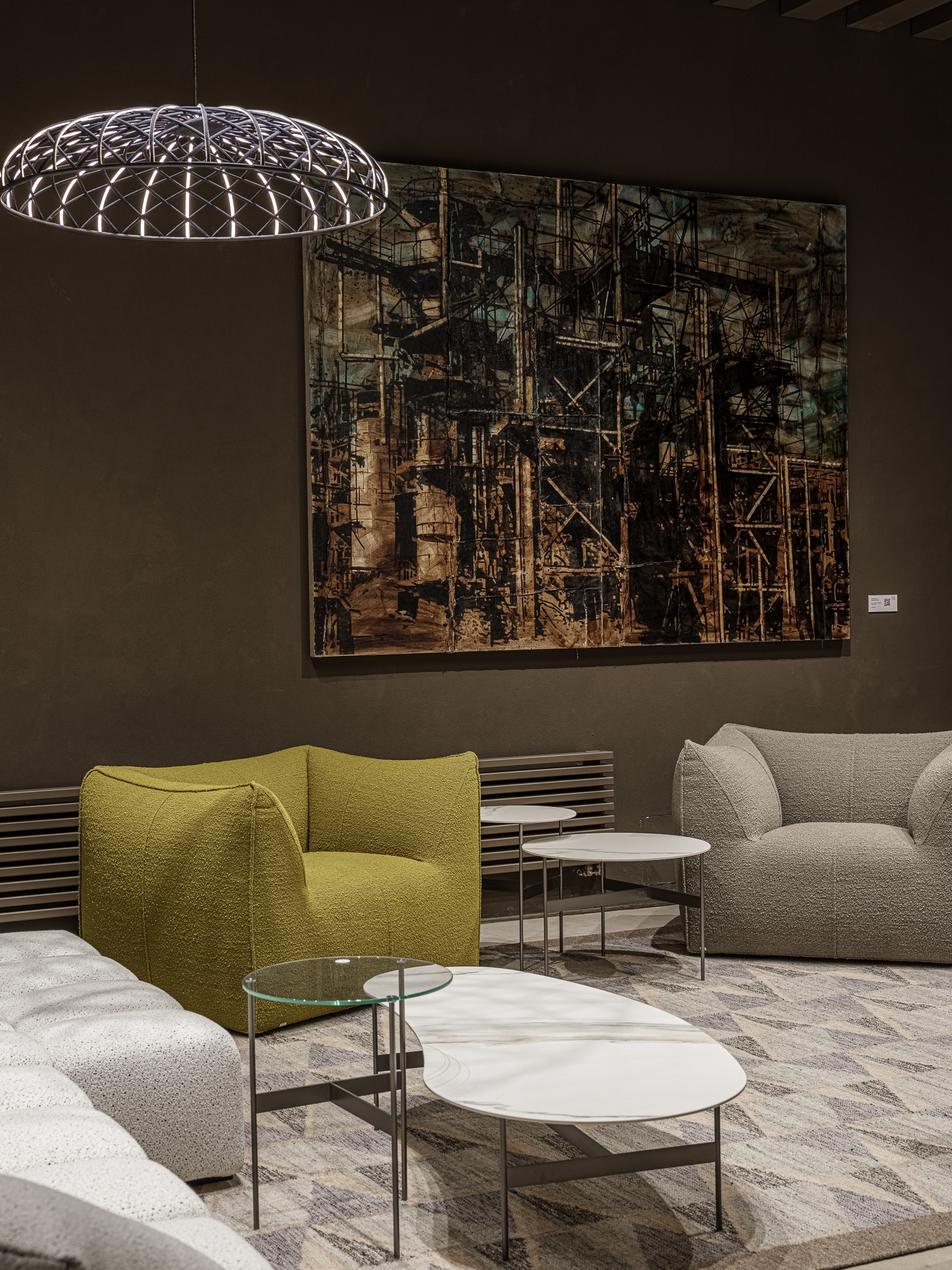 B&B Italia Столик Glass Top Formiche FR42 от B&B Italia — в интерьере
