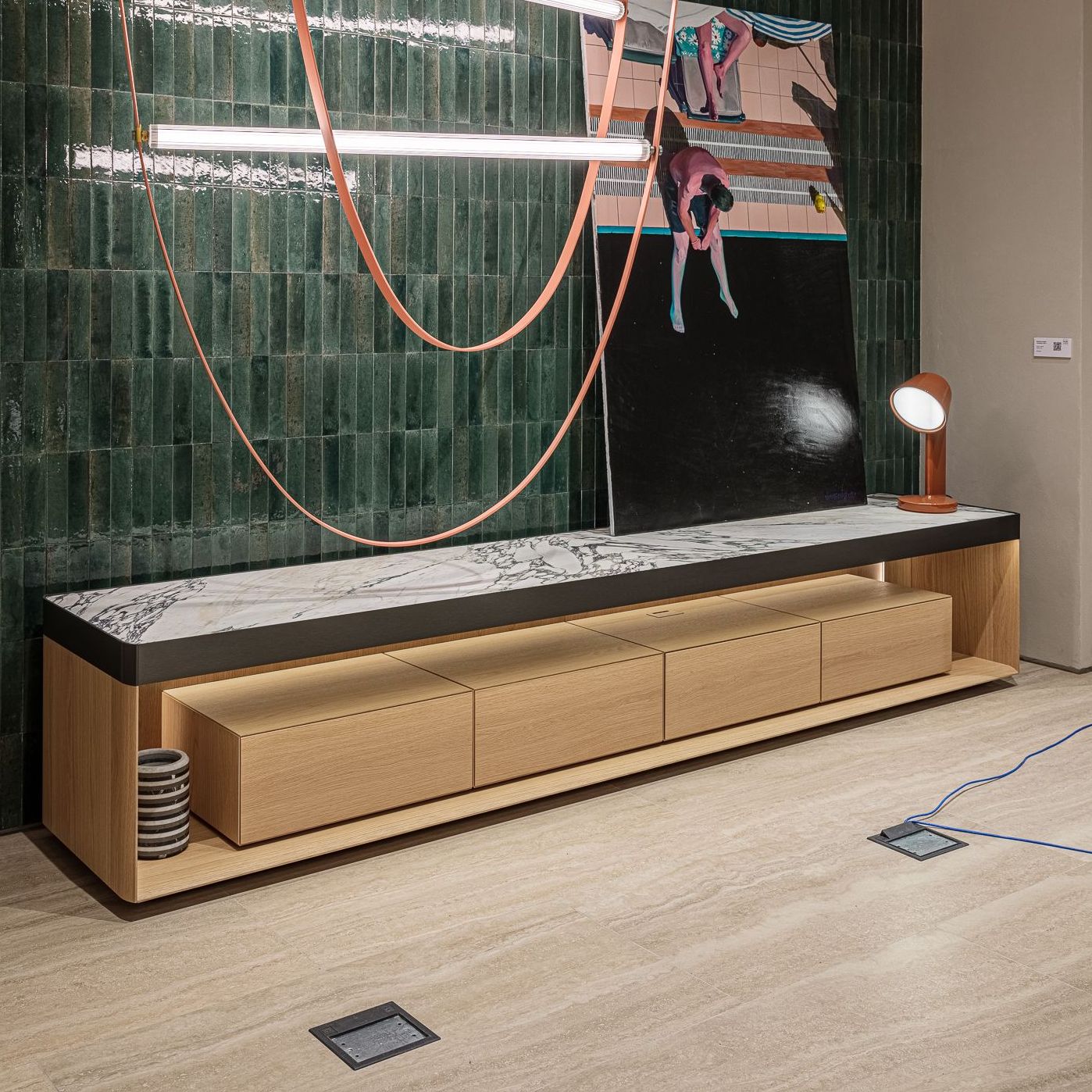 Molteni&C Комод Living Box Sunrise oak от Molteni & C — в интерьере