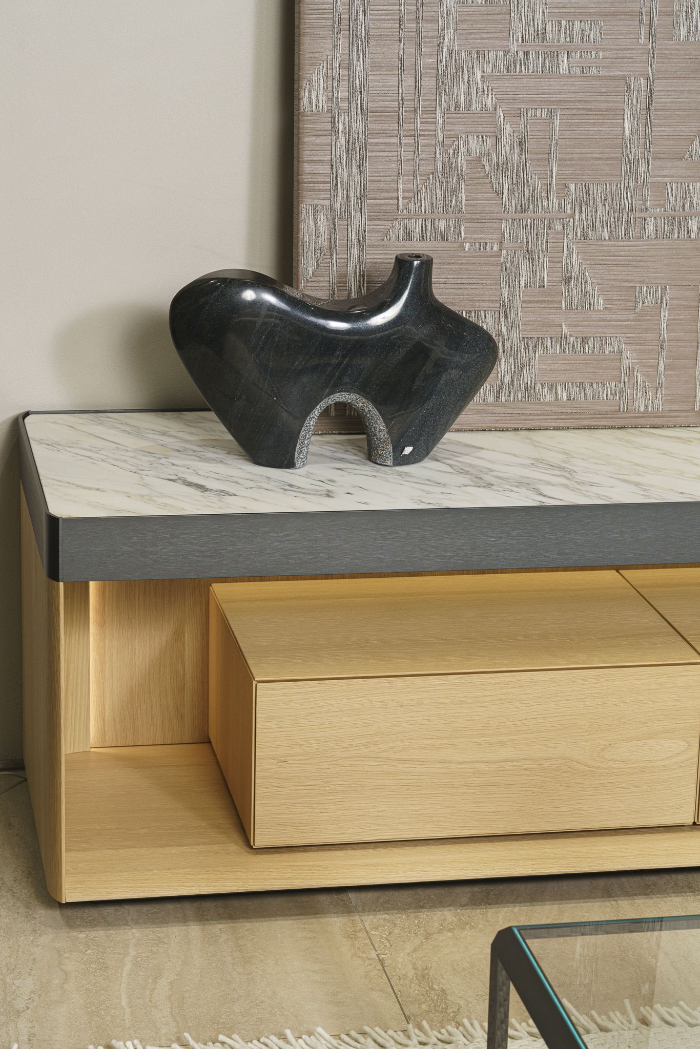 Molteni&C Комод Living Box Sunrise oak от Molteni & C — в интерьере