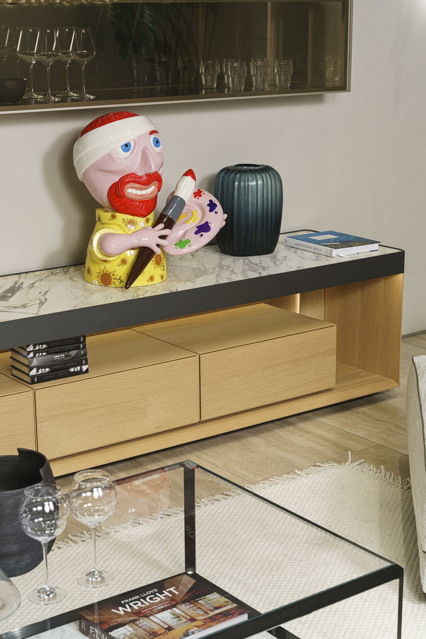 Molteni&C Комод Living Box Sunrise oak от Molteni & C — в интерьере