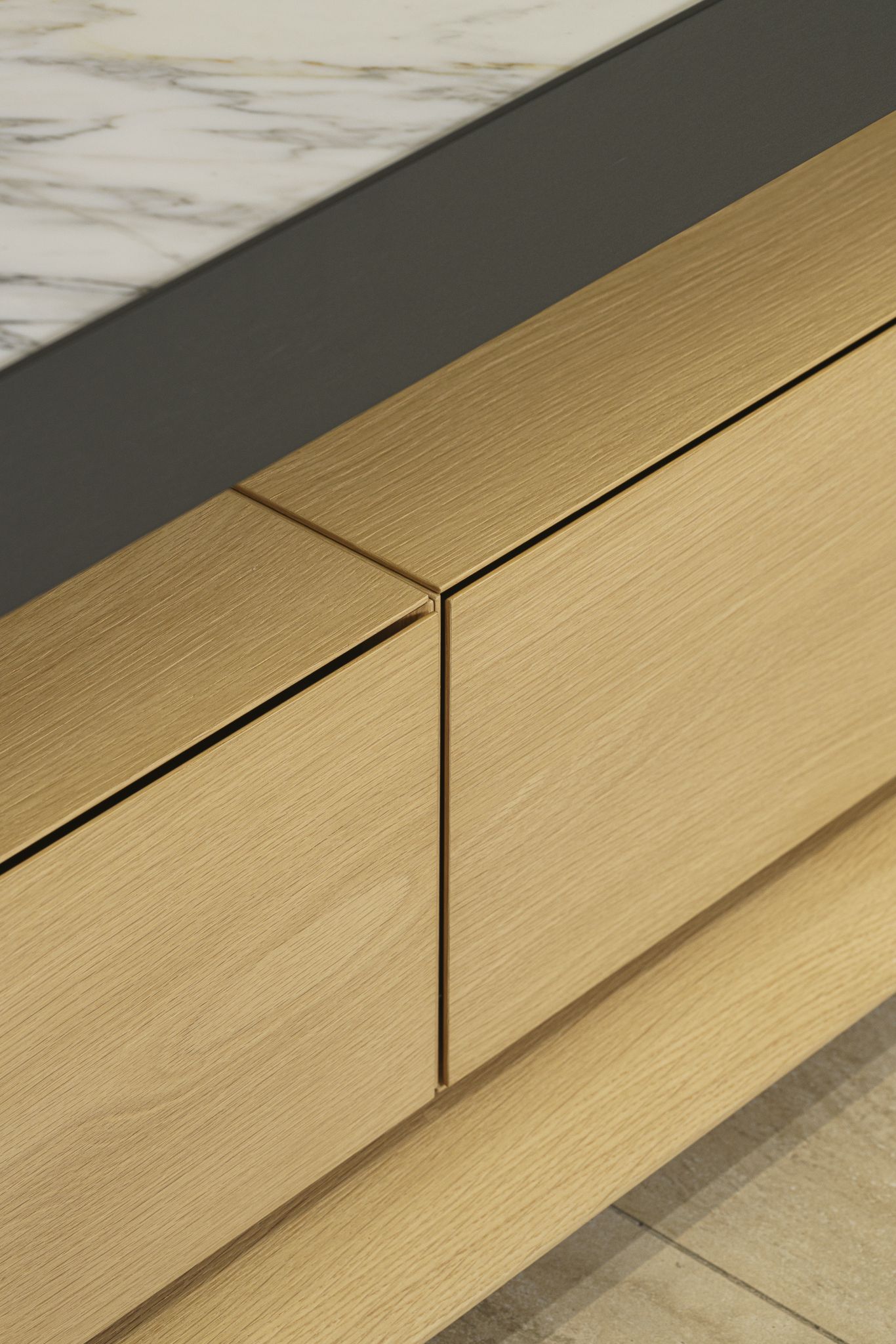 Molteni&C Комод Living Box Sunrise oak от Molteni & C — в интерьере