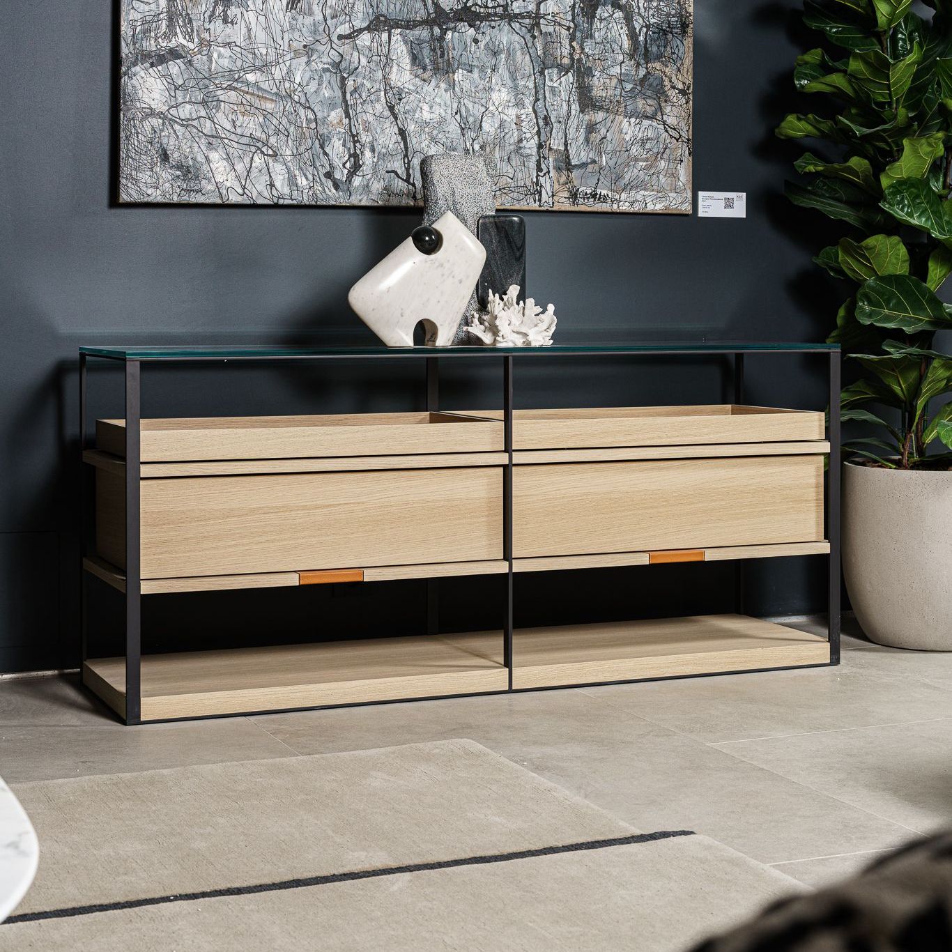 Maxalto Комод Lithos h80 от Maxalto — в интерьере